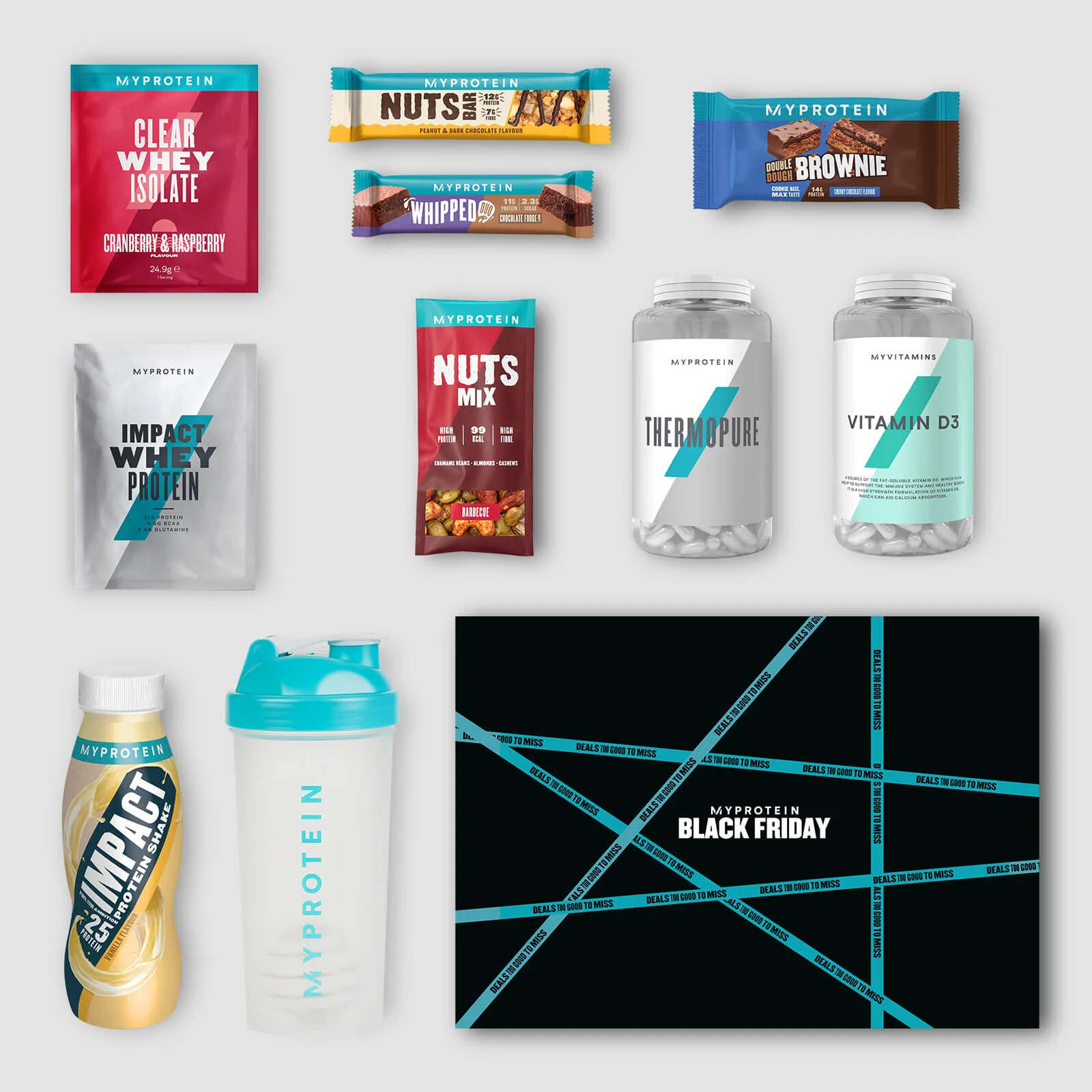 Myprotein Black Friday Box (Core - Kitted) الصورة 1