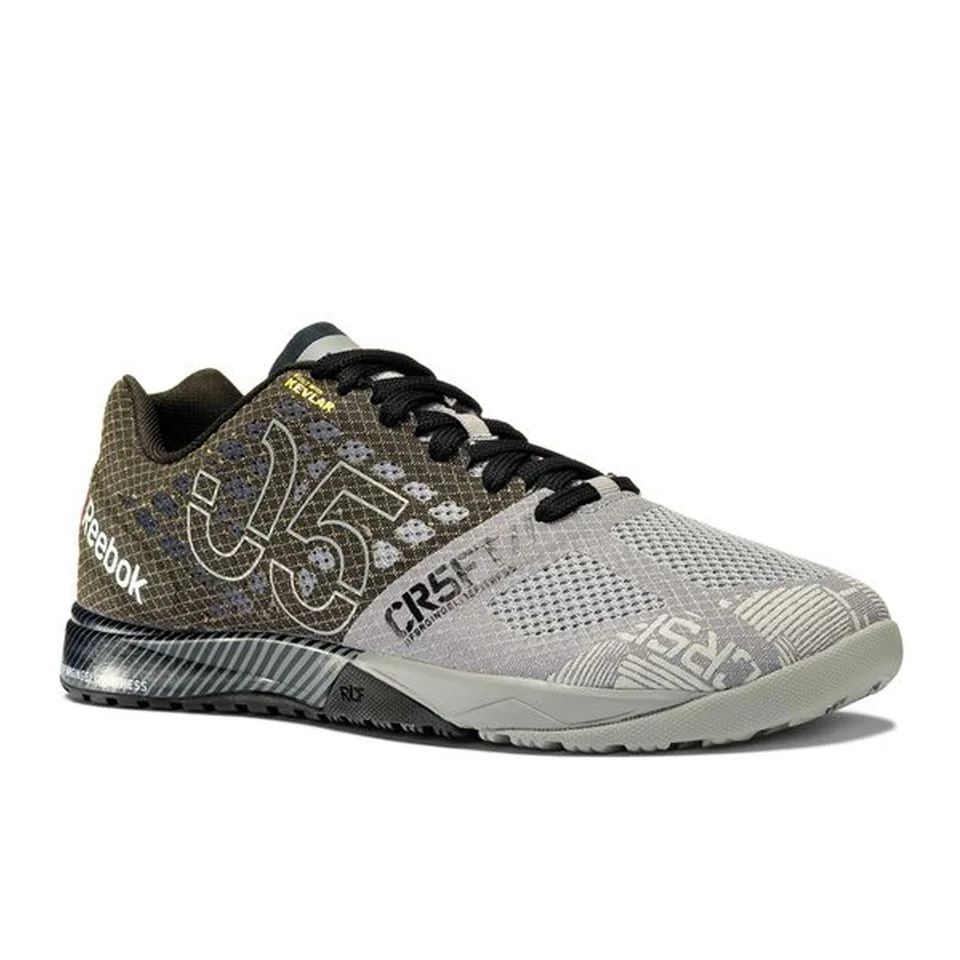 Reebok Men's Crossfit Nano 5.0 Trainers - Grey/Black الصورة 1