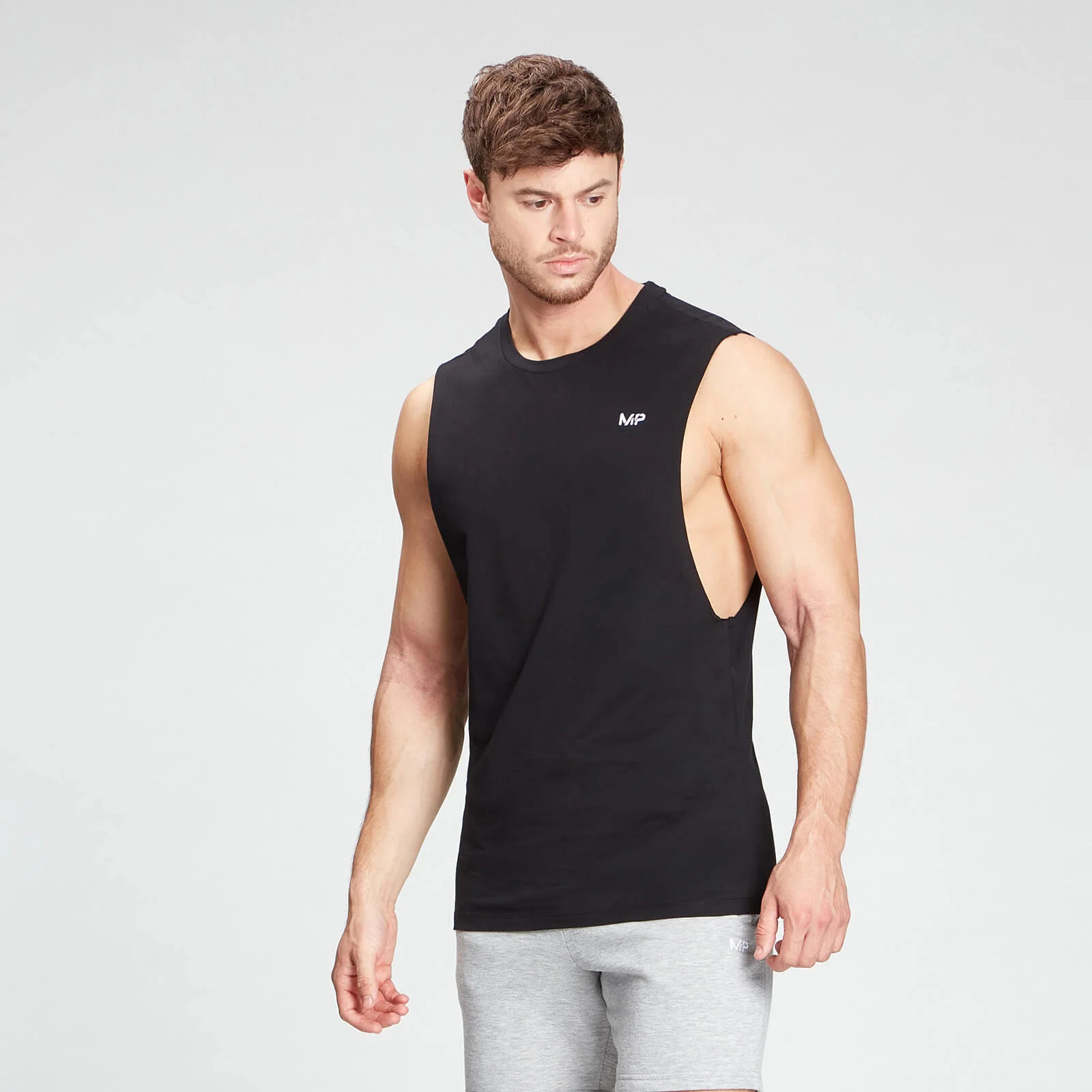 MP Men's Rest Day Tank Top - Black/White (2 Pack) - XS الصورة 1