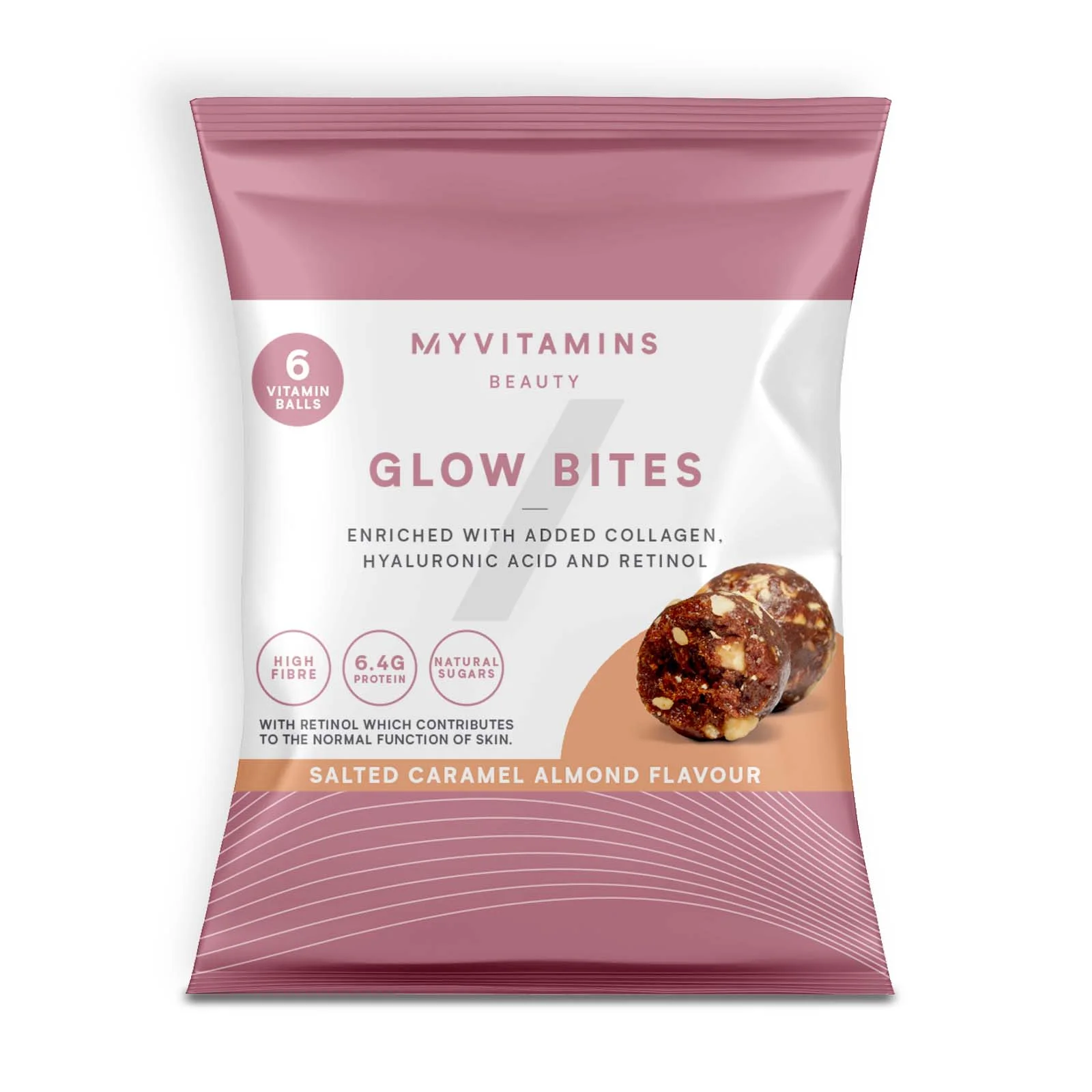 Glow Bites - Salted Caramel Almond الصورة 1