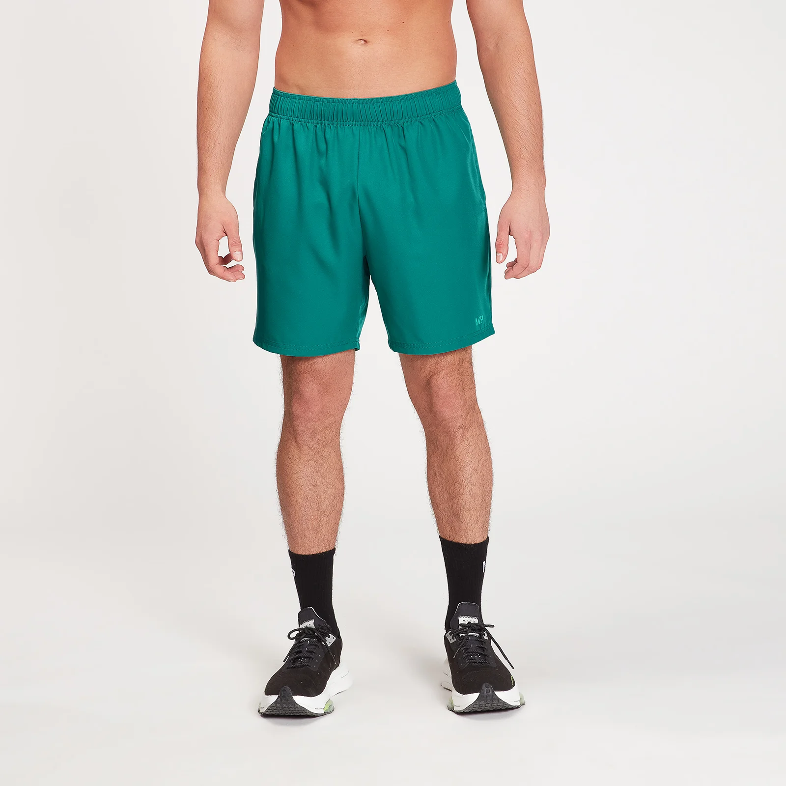MP Men's Fade Graphic Training Shorts - Energy Green - XXS الصورة 1