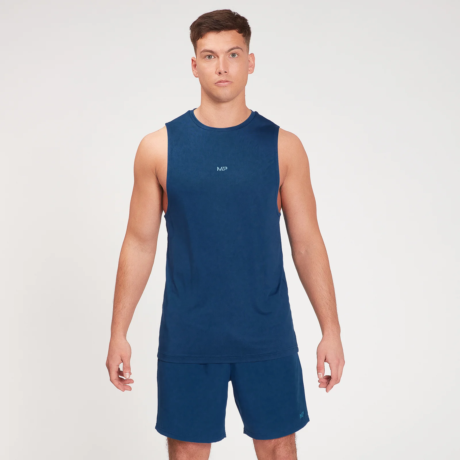 MP Men's Fade Graphic Training Tank - Dark Blue - XXS الصورة 1