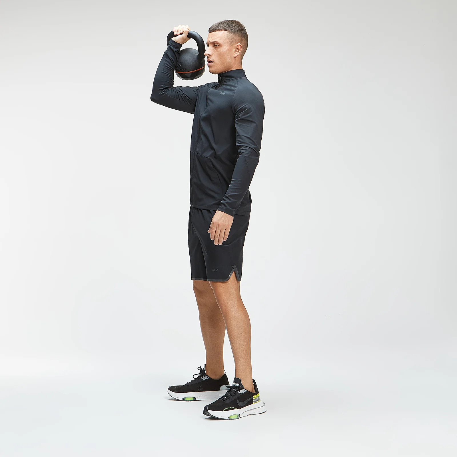 شورت Tempo رجالي من MP - أسود - XXS الصورة 1