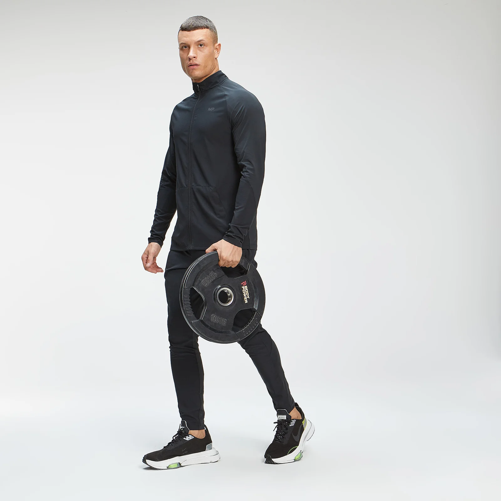 بنطال رياضي Tempo من MP للرجال - لون أسود - XXS الصورة 1