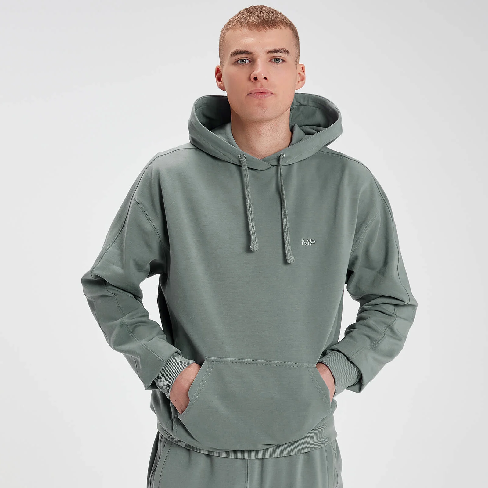 MP Men's Rest Day Oversized Hoodie - Cactus - L الصورة 1