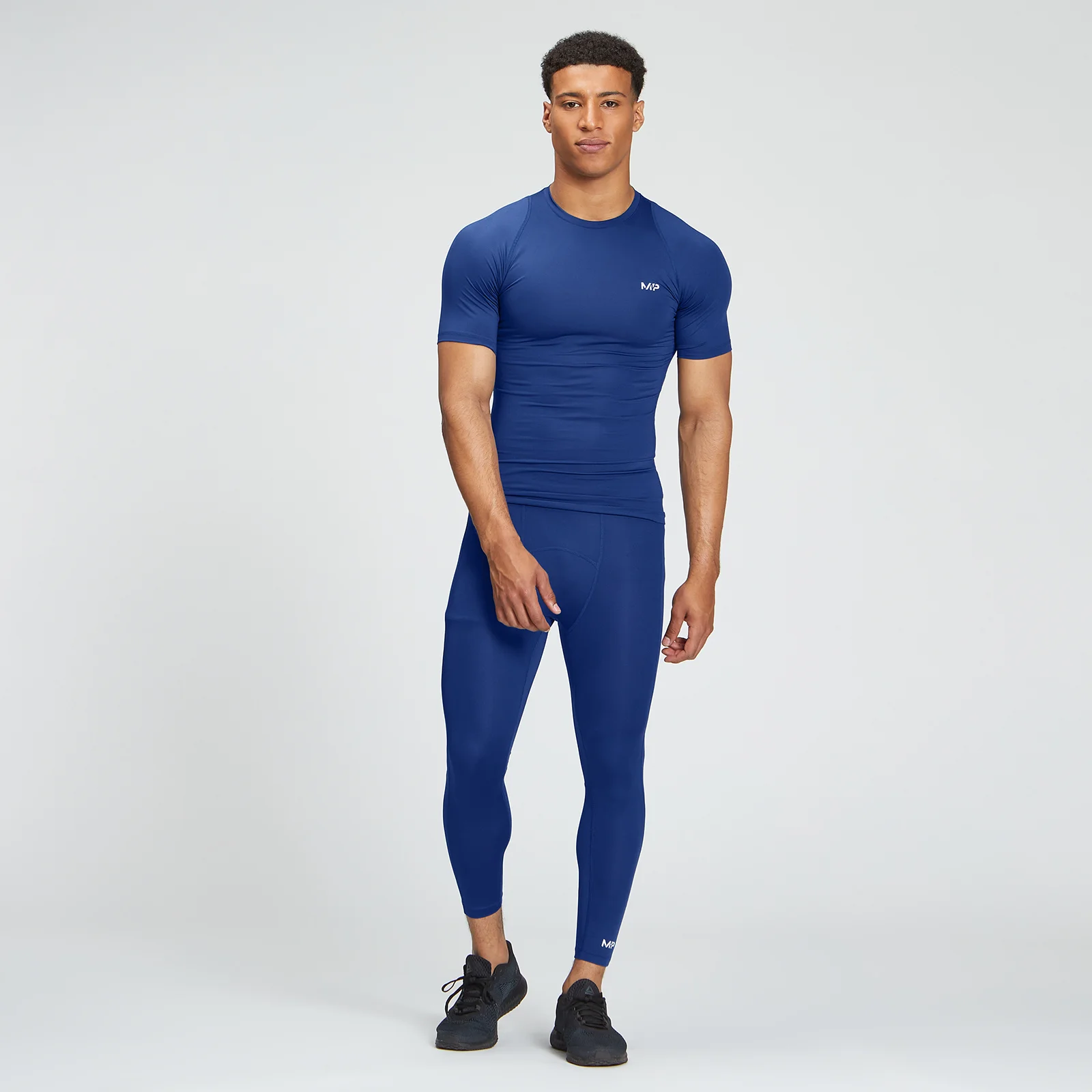 بنطال ليجنز Baselayer رجالي بطول 3/4 الساق - أزرق كثيف - XXS الصورة 1