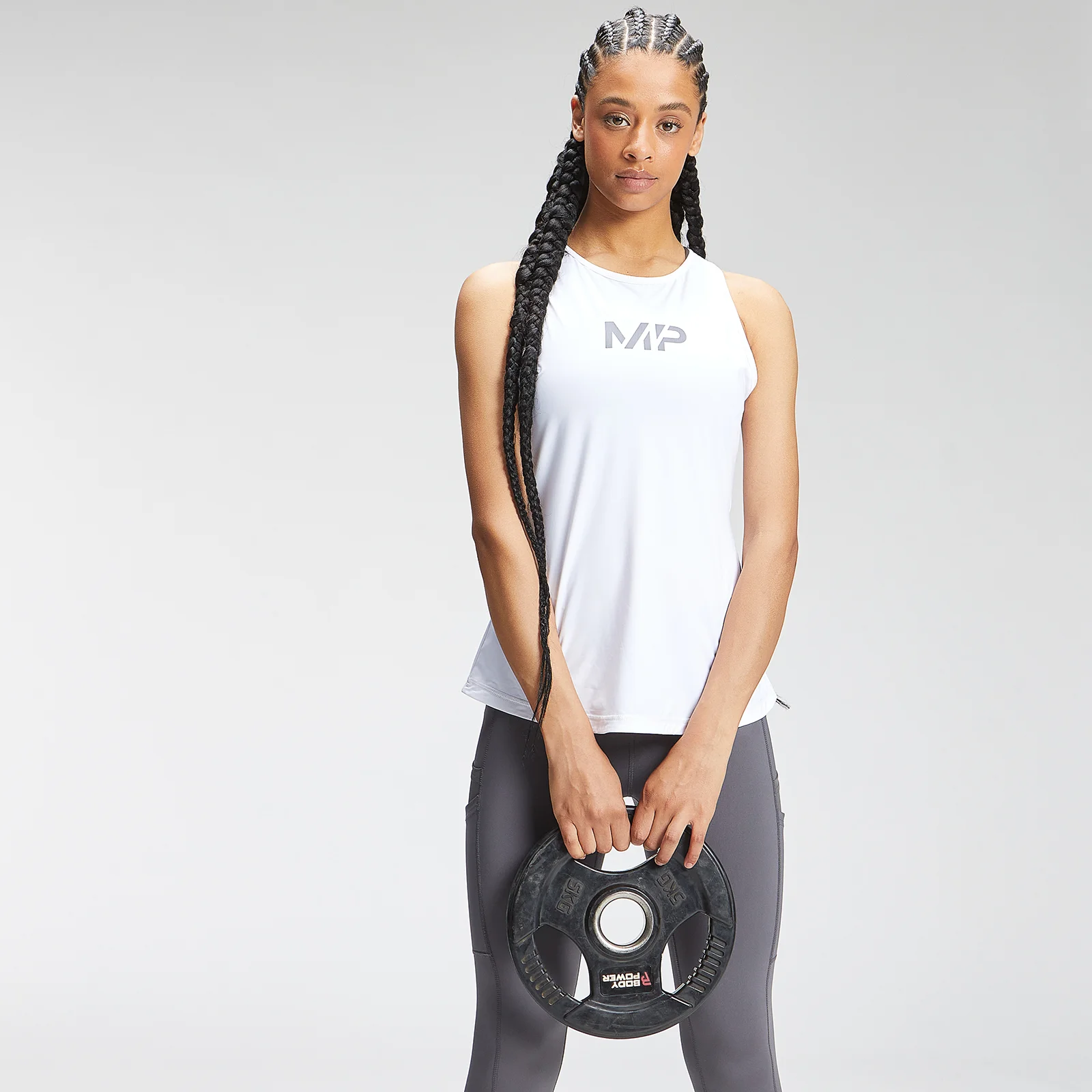 MP Women's Tempo Vest - White - XXS الصورة 1