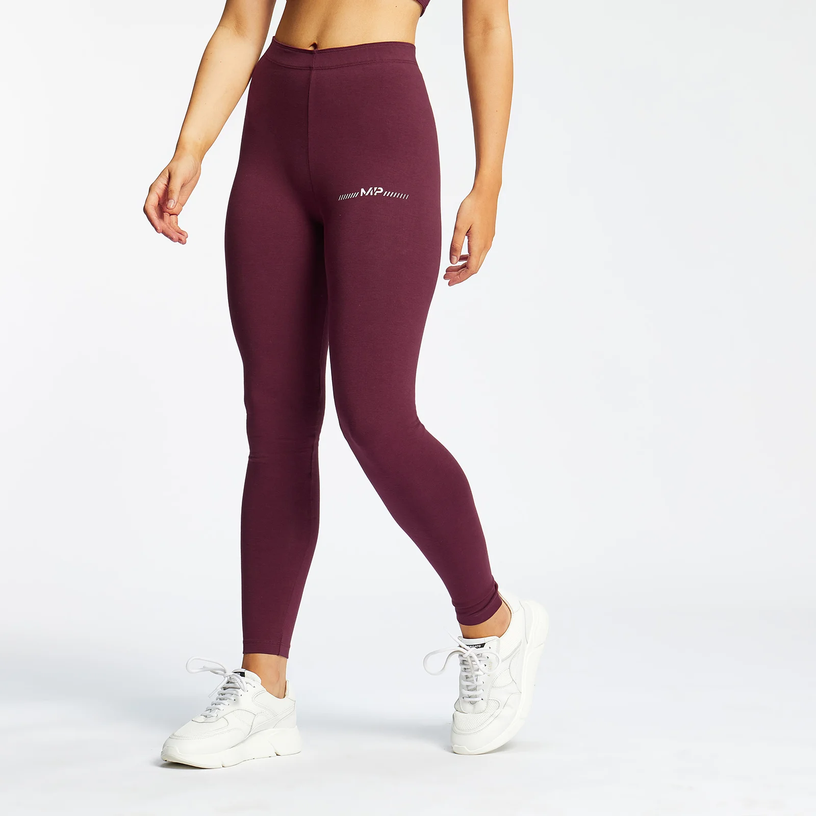 MP Women's Mini Mark Graphic Leggings - Merlot - XXS الصورة 1