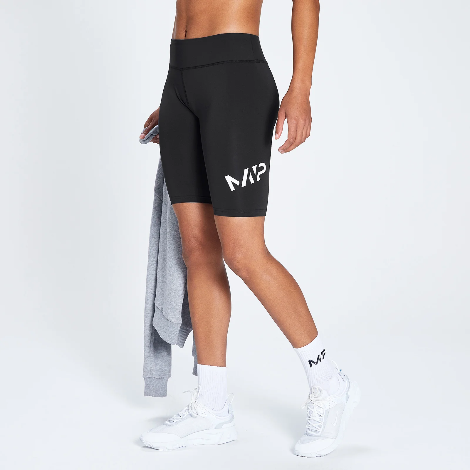 MP Women's Training Full Length Cycling Short - Black - XXS الصورة 1