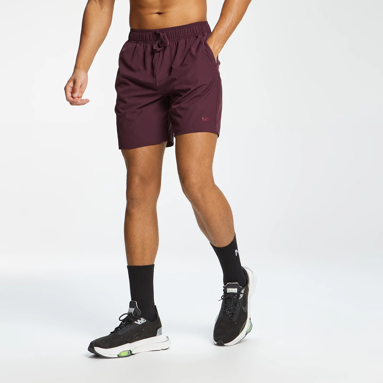 MP Men's Graffiti Graphic Training Shorts - Port - XXS الصورة 1
