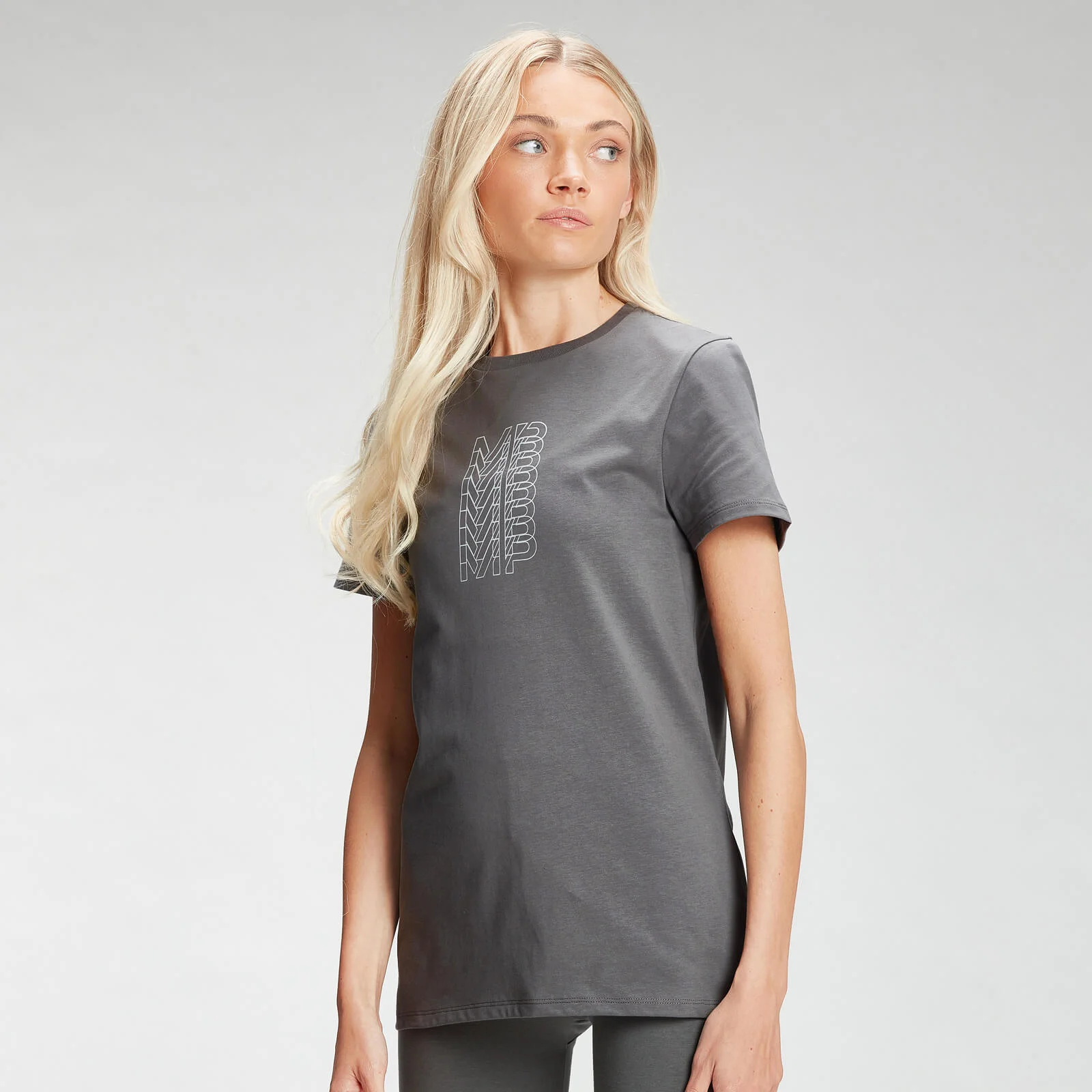 MP Women's Repeat MP T-Shirt - Carbon - XXS الصورة 1