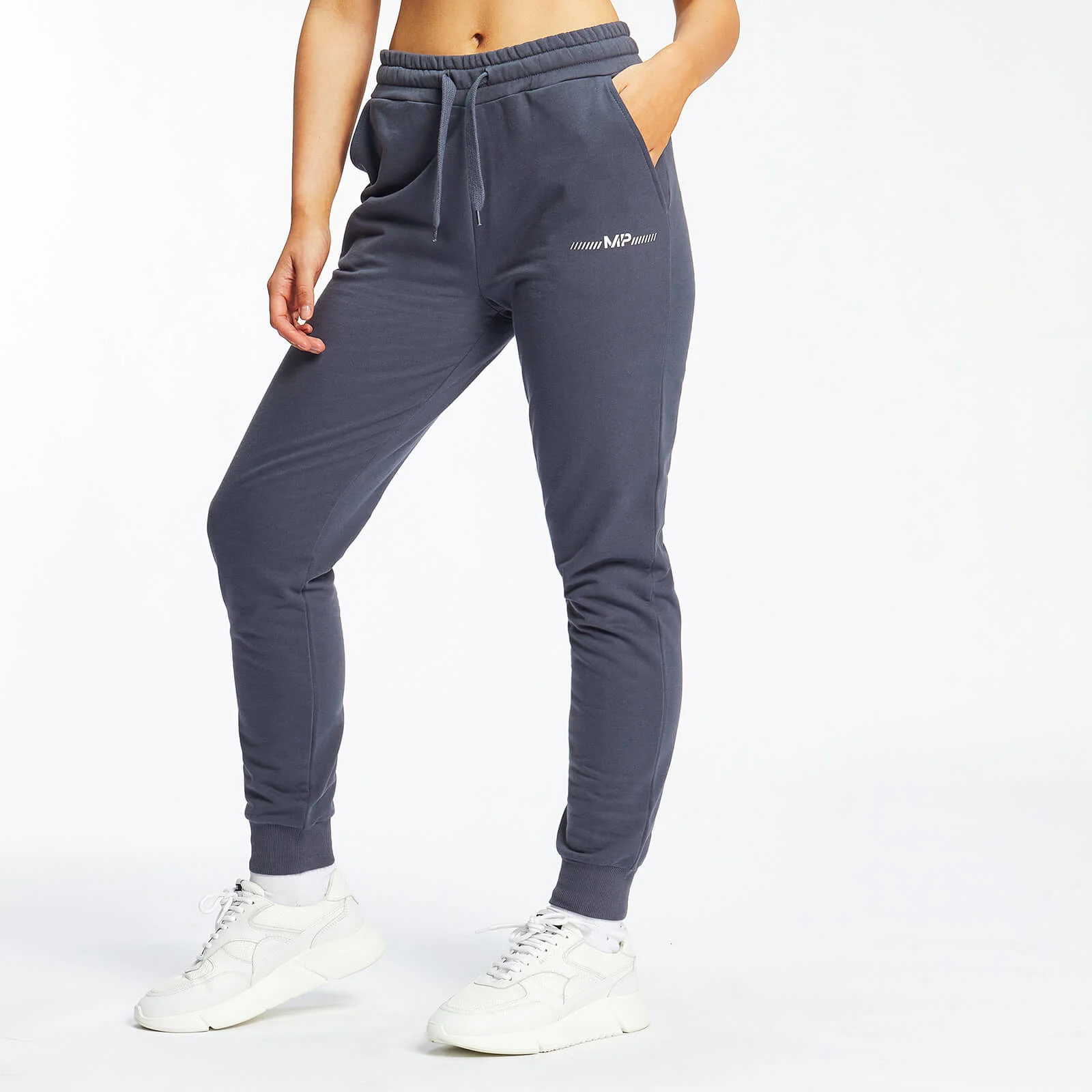 MP Women's Mini Mark Graphic Joggers - Graphite/White - XXS الصورة 1
