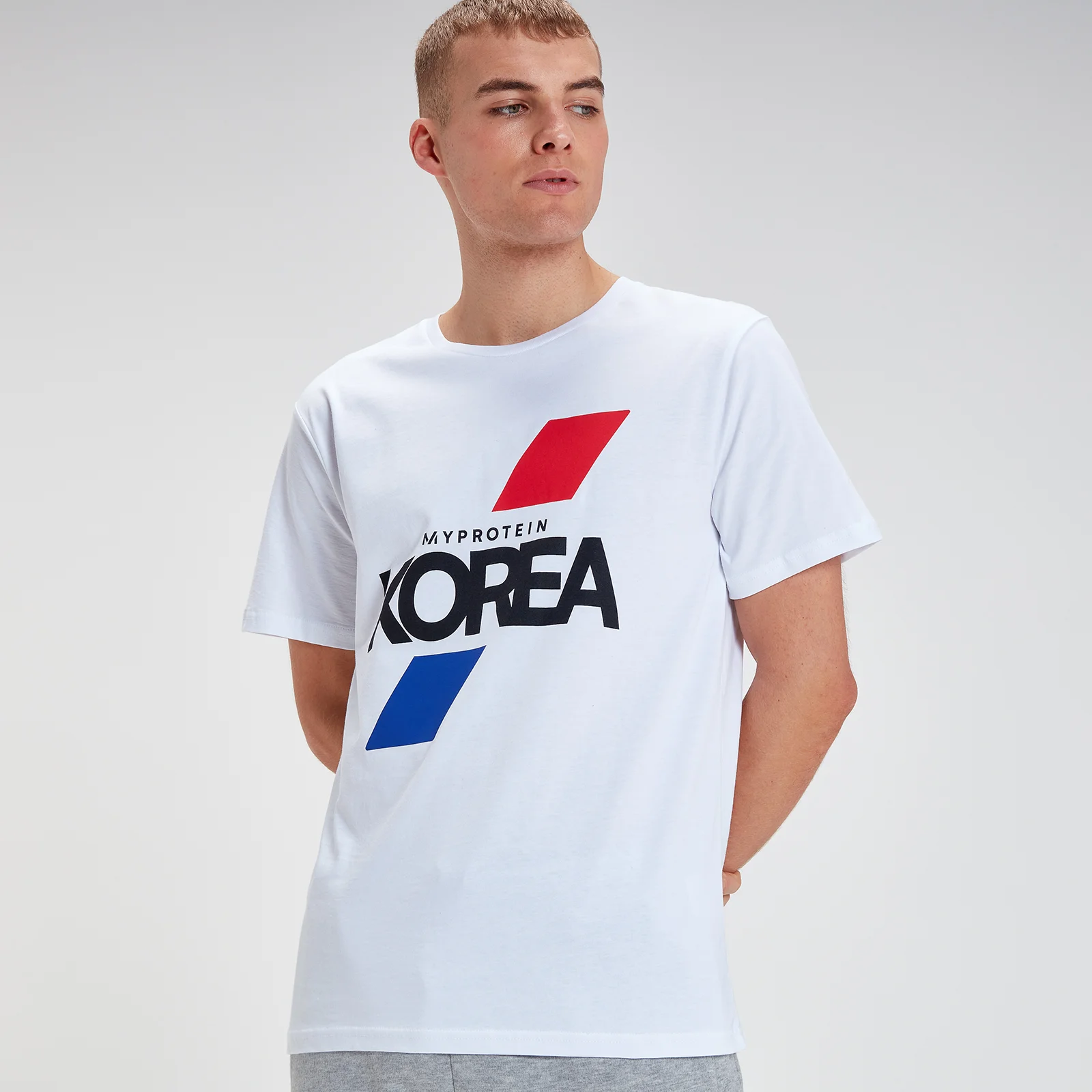 MP x Korea Essentials T-Shirt - White - XS الصورة 1