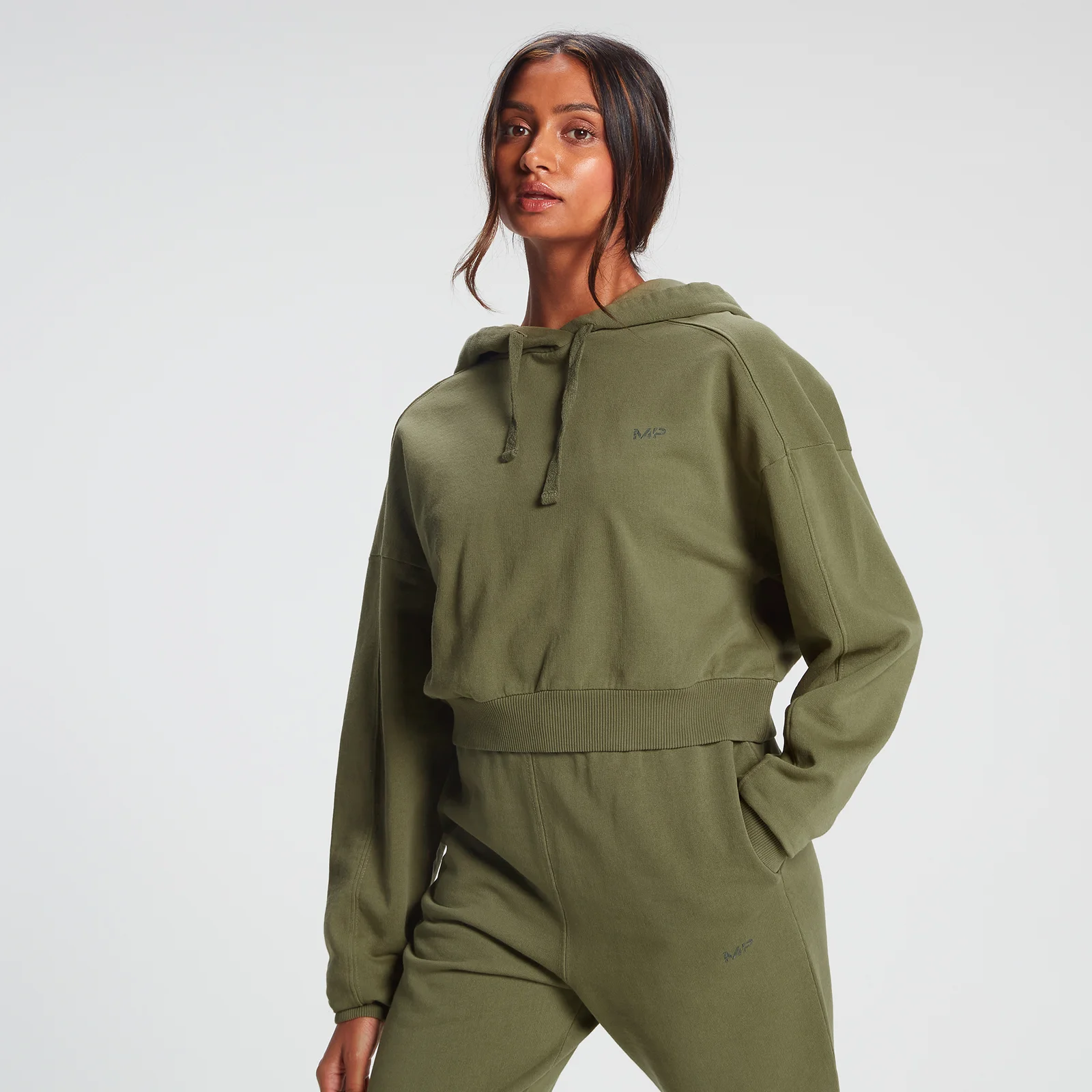 MP x Alice Klomp Snake Logo Hoodie - Green - XS الصورة 1