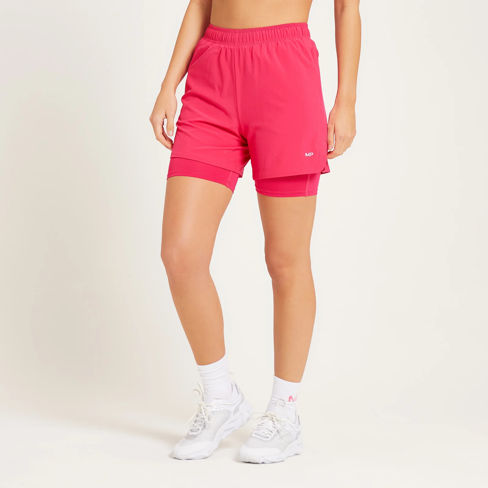 MP Women's Training 2-IN-1 Shorts - Magenta - XXS الصورة 1