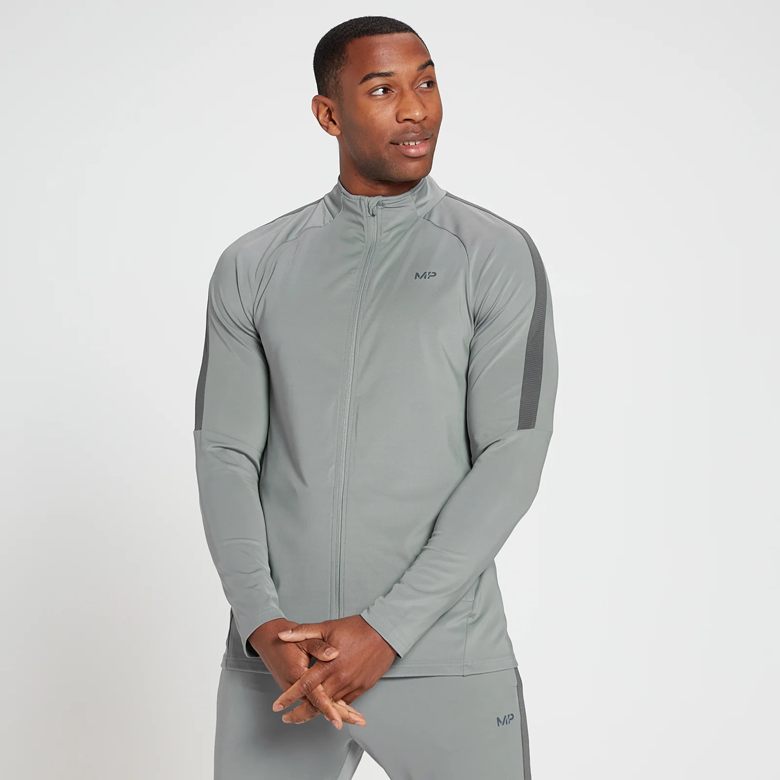MP Men's Tempo Track Top - Storm - XXS الصورة 1
