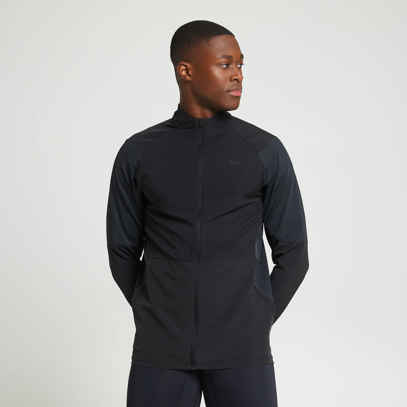MP Men's Velocity Ultra Track Top - Black - XXS الصورة 1