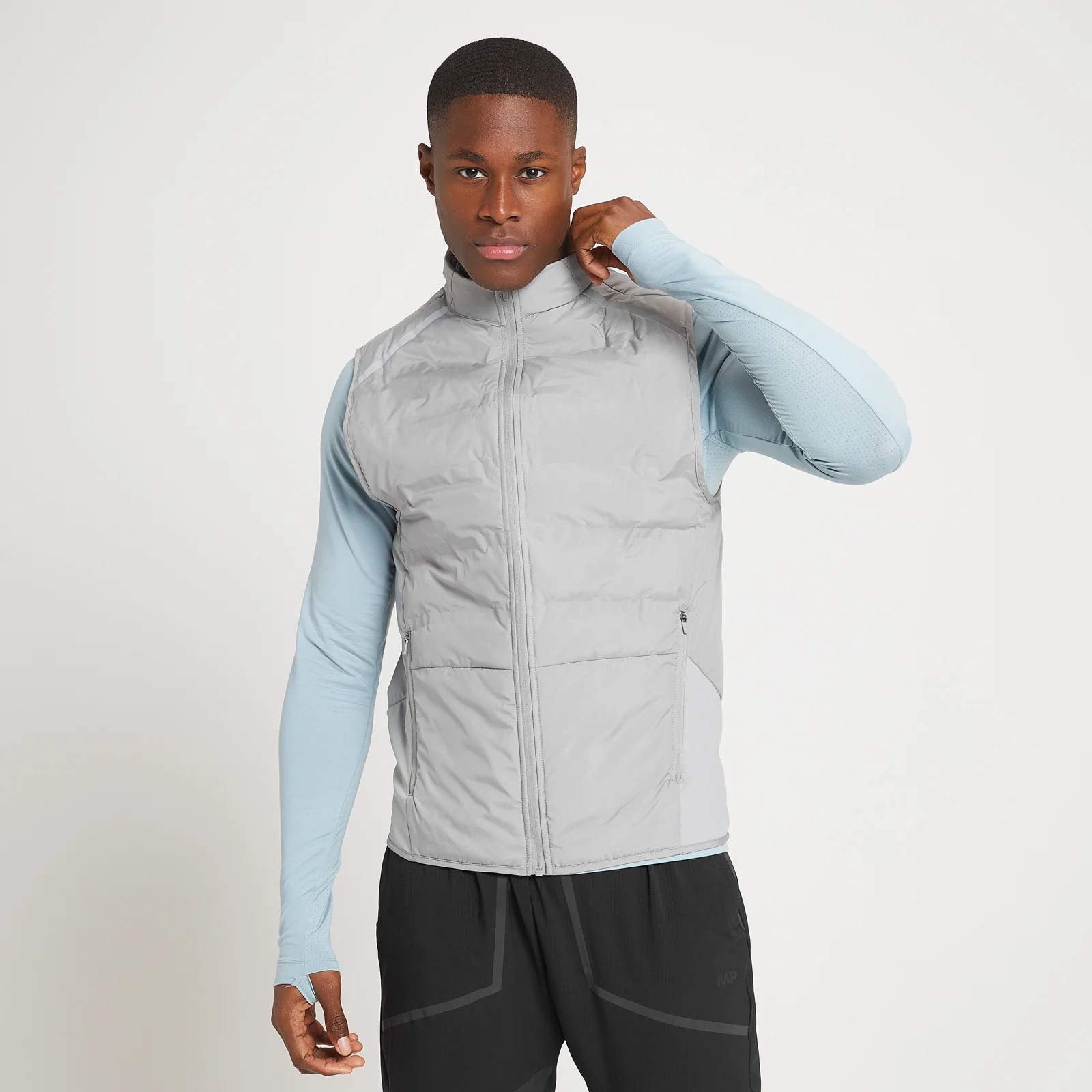 MP Men's Velocity Ultra Gilet - Storm - XXS الصورة 1