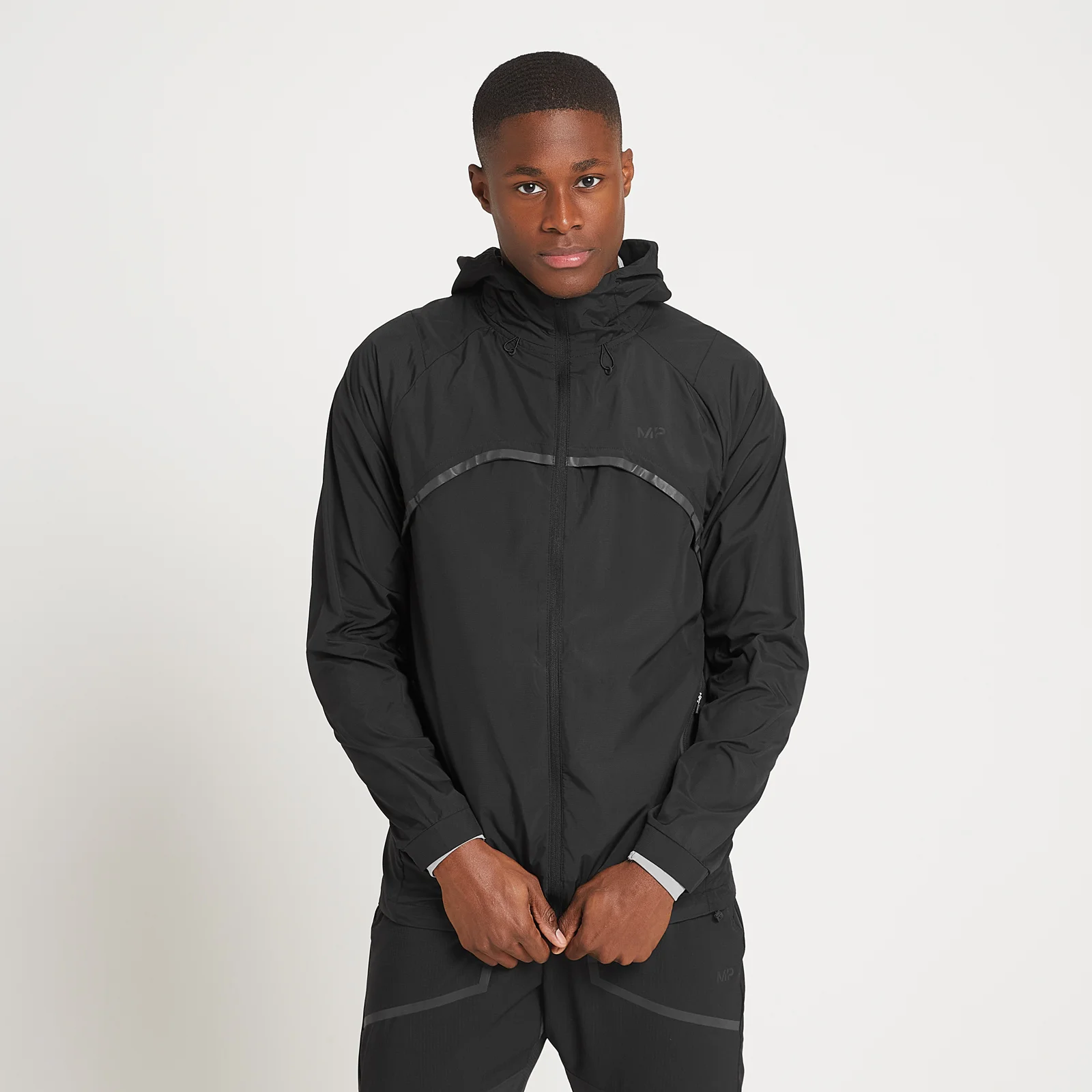 MP Men's Velocity Ultra Running Jacket - Black - XXS الصورة 1