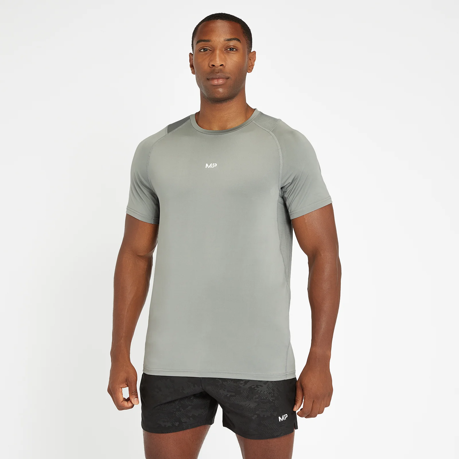 MP Men's Engage Short Sleeve T-Shirt - Storm - XXS الصورة 1