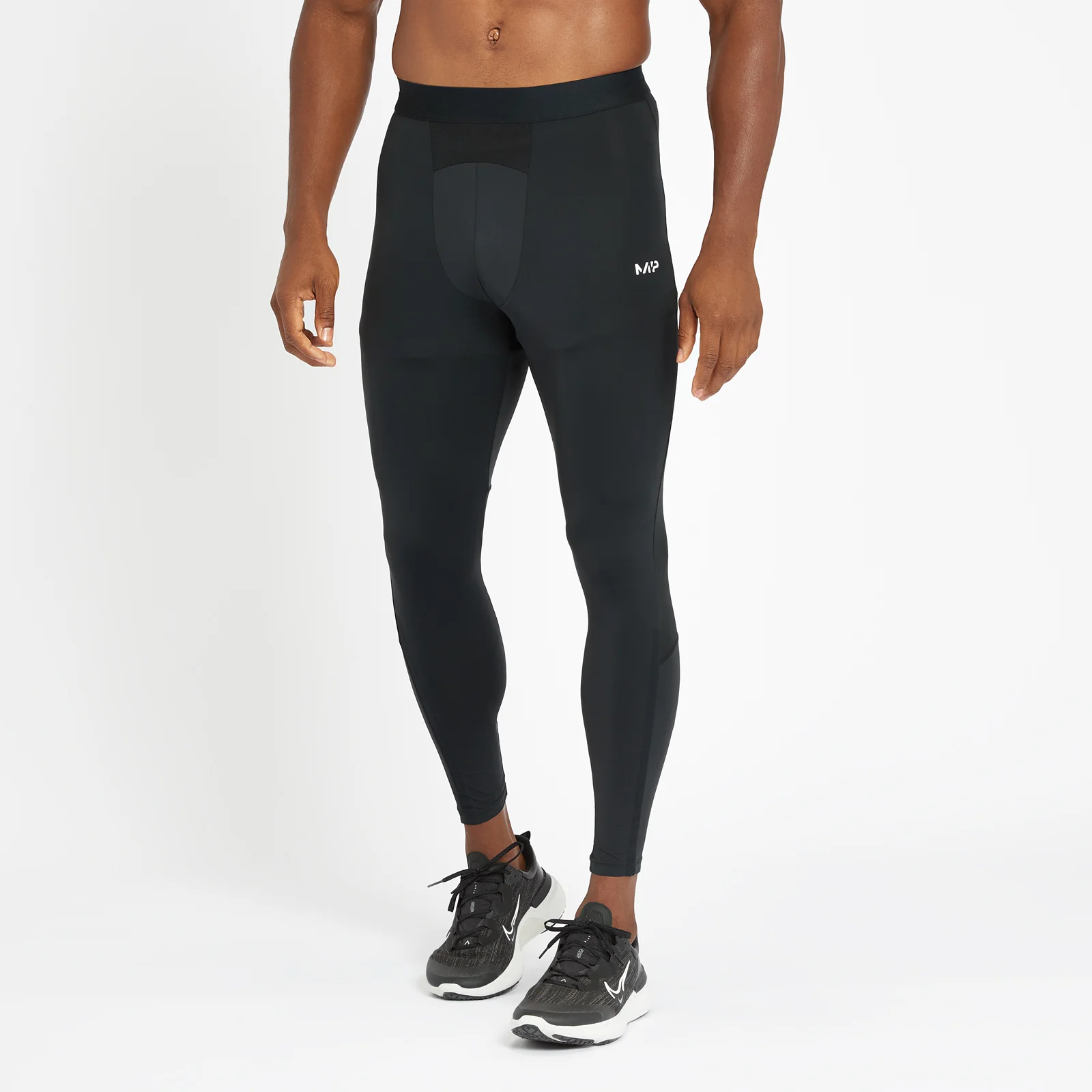 MP Men's Engage Baselayer Leggings - Black - XXS الصورة 1