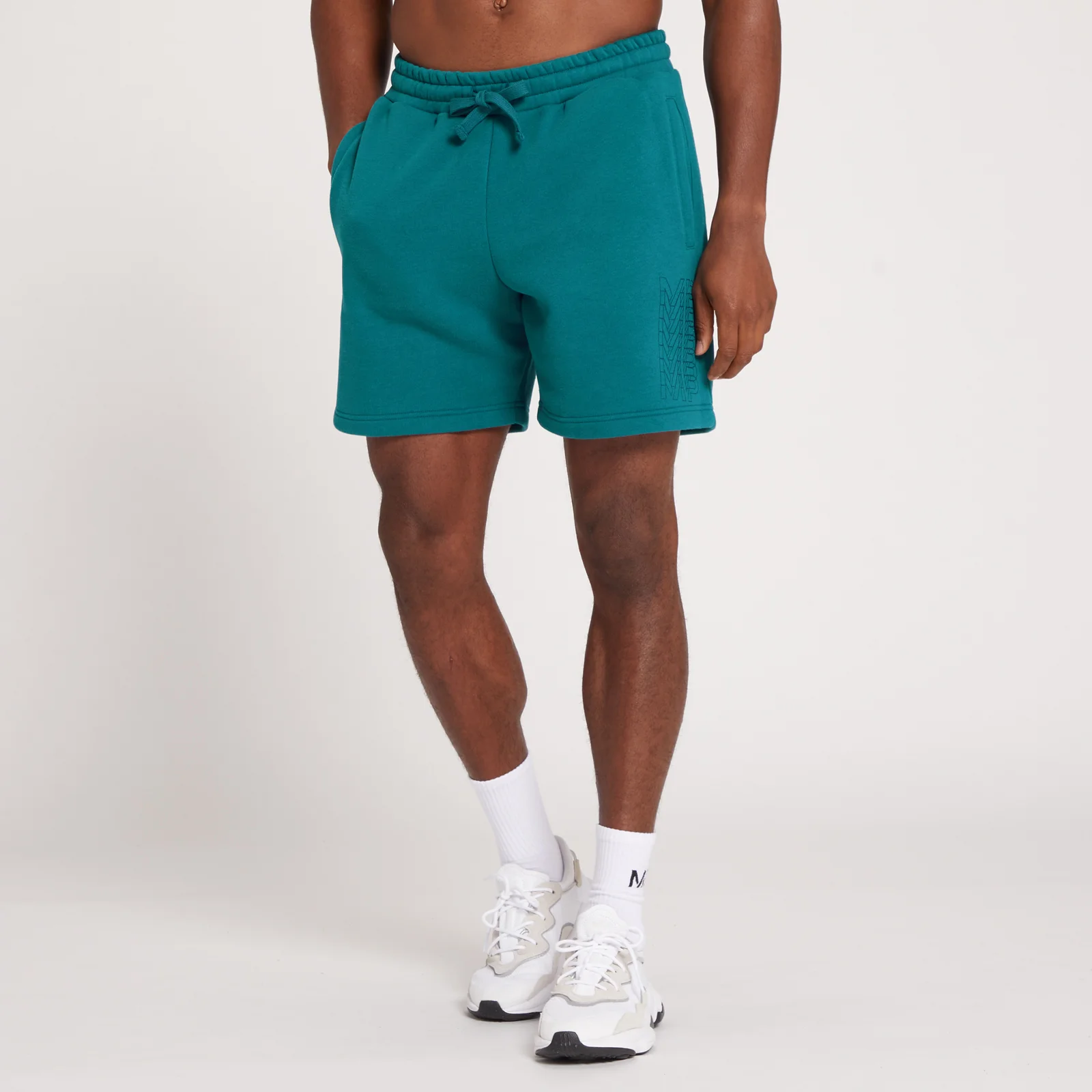 MP Men's Repeat MP Graphic Shorts - Deep Lake - XXS الصورة 1