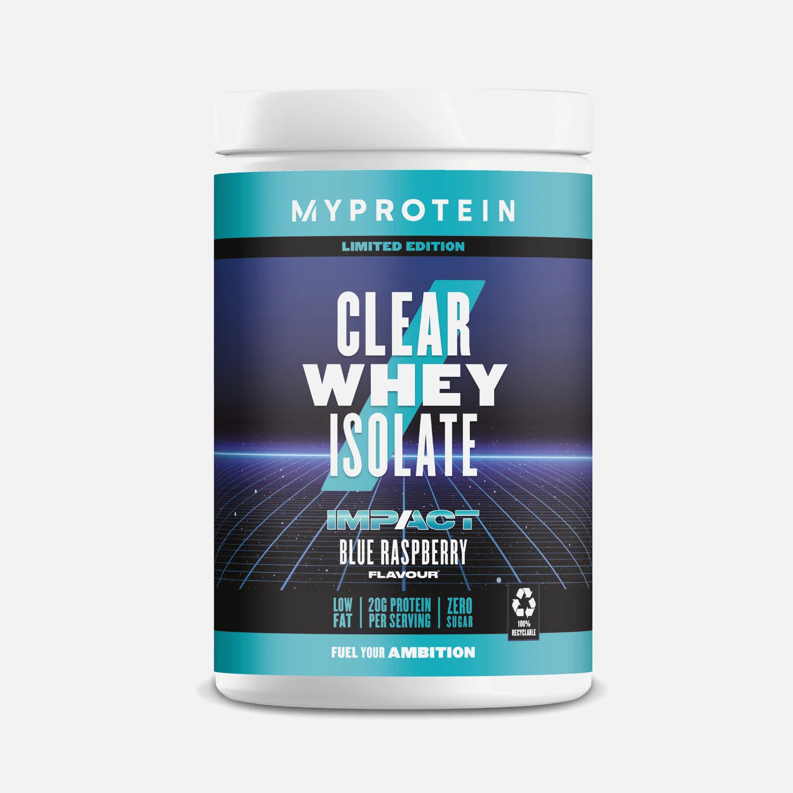 Myprotein Clear Whey Isolate, Impact Blue Raspberry, 500g (CEE) 1 الصورة 1