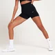 شورت نسائي قصير Tempo بدون خياطة من MP - أسود