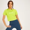 MP Women's Adapt Short Sleeve Crop Top - Acid Lime