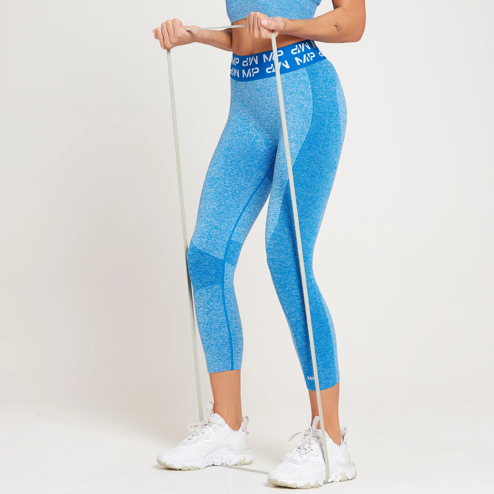 MP Women's Curve 3/4 Leggings - True Blue - XS الصورة 1