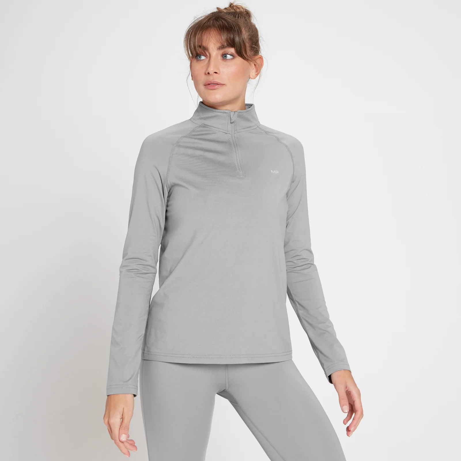 MP Women's Velocity 1/4 Zip - Storm - XXS الصورة 1