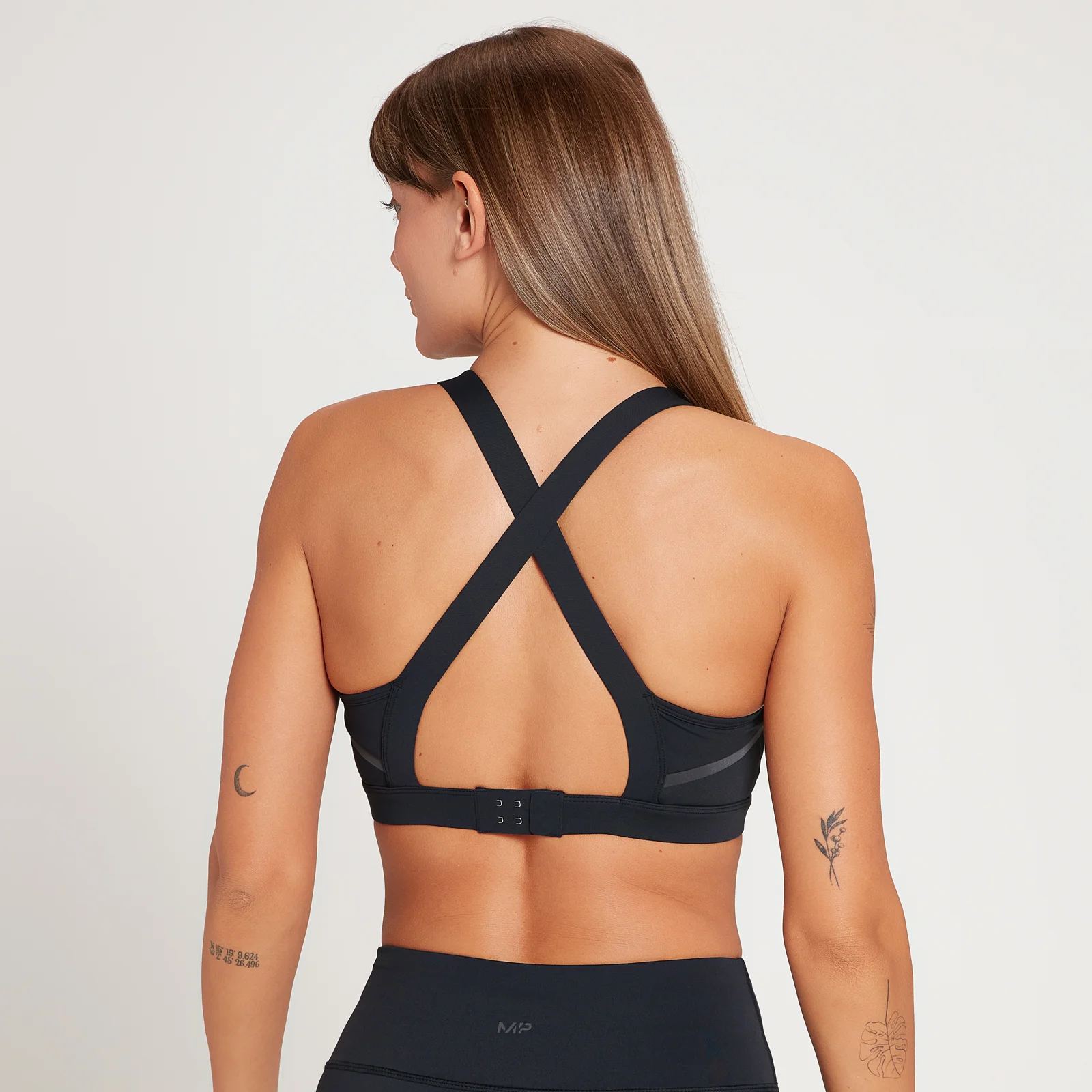 MP Women's Velocity Ultra Cross Back Sports Bra - Black - XXS الصورة 1