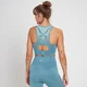 حمالة صدر رياضية نسائية Velocity Seamless Ultra من MP - أزرق صخري