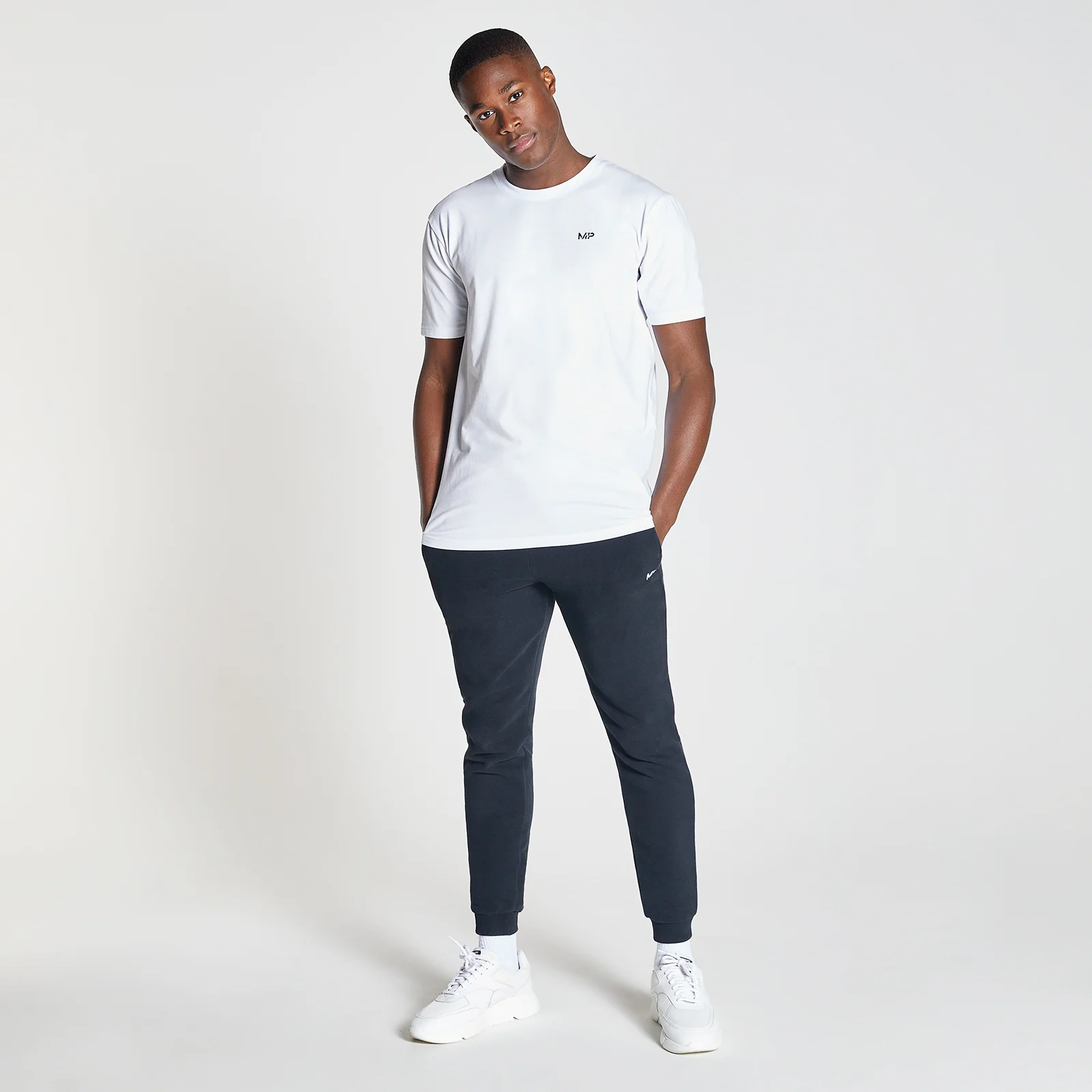 MP Men's Rest Day Drirelease Short Sleeve T-Shirt - White - XXS الصورة 1