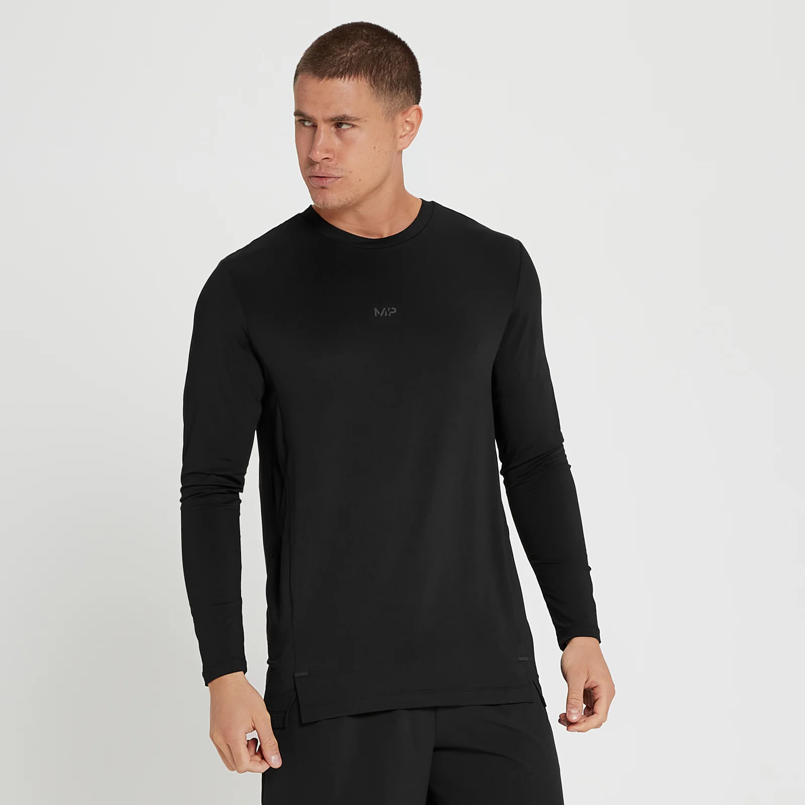 MP Men's Velocity Ultra Long Sleeve T-Shirt - Black - XXS الصورة 1