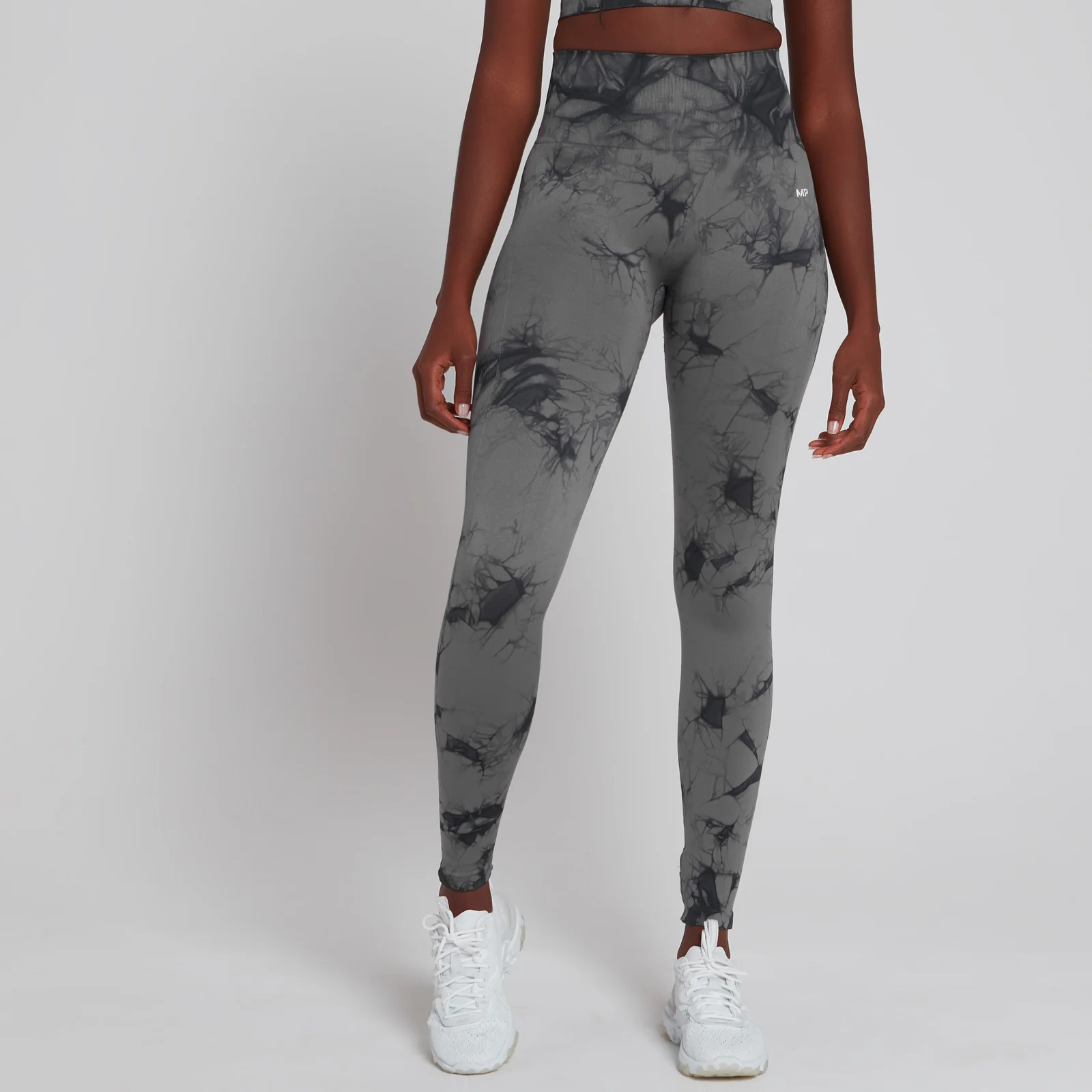 MP Women's Adapt Leggings - Black Tie Dye - XXS الصورة 1