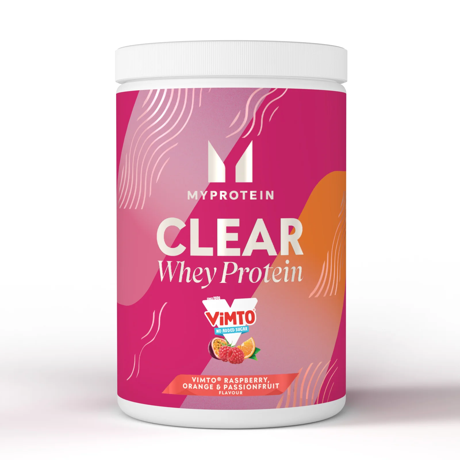 Myprotein Clear Whey Isolate, Vimto Remix Limited Edition, 20 Servings - 500g - 20حصة - Vimto - Raspberry, Orange and Passionfruit الصورة 1
