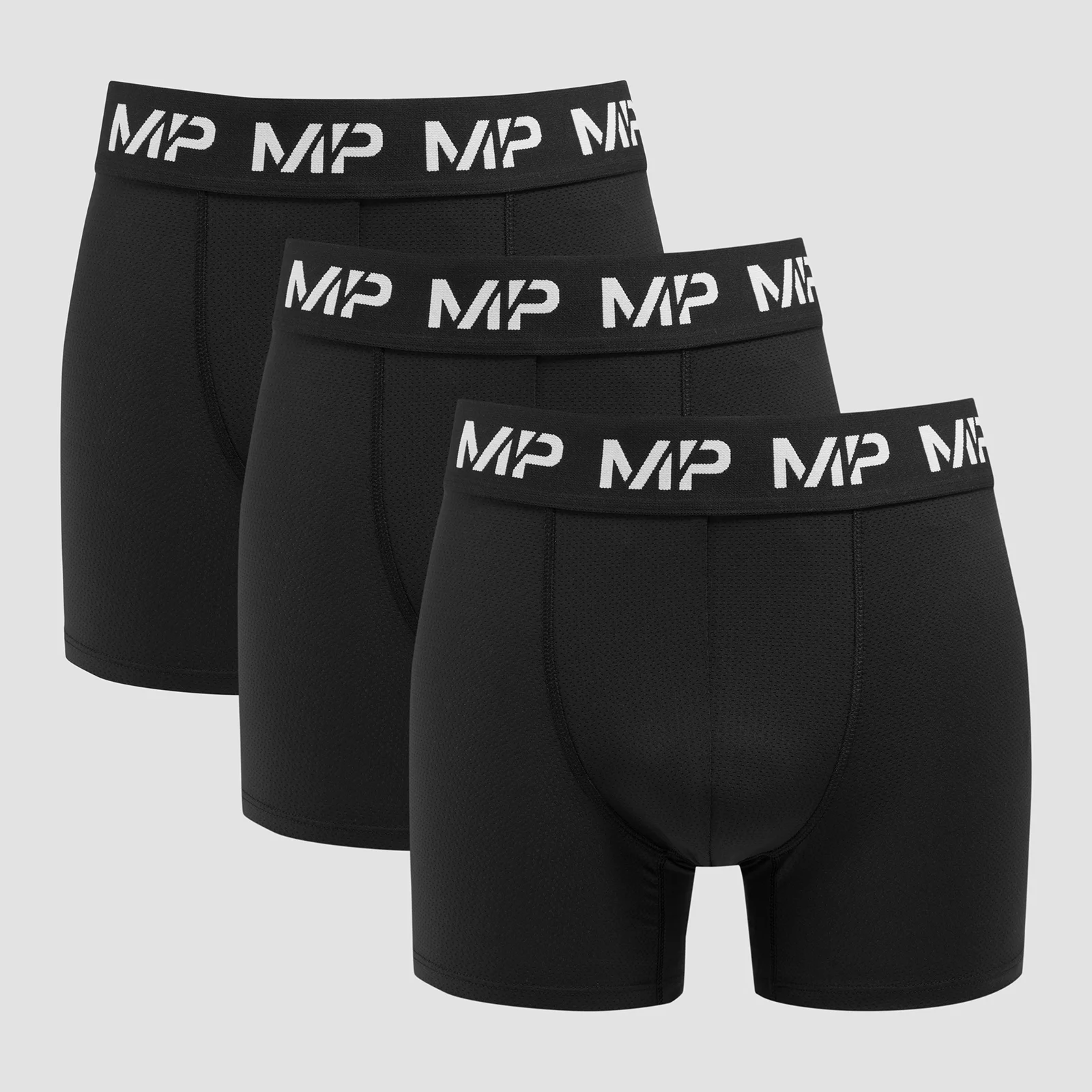 MP Men's Technical Boxers (3 Pack) - Black - XXS الصورة 1