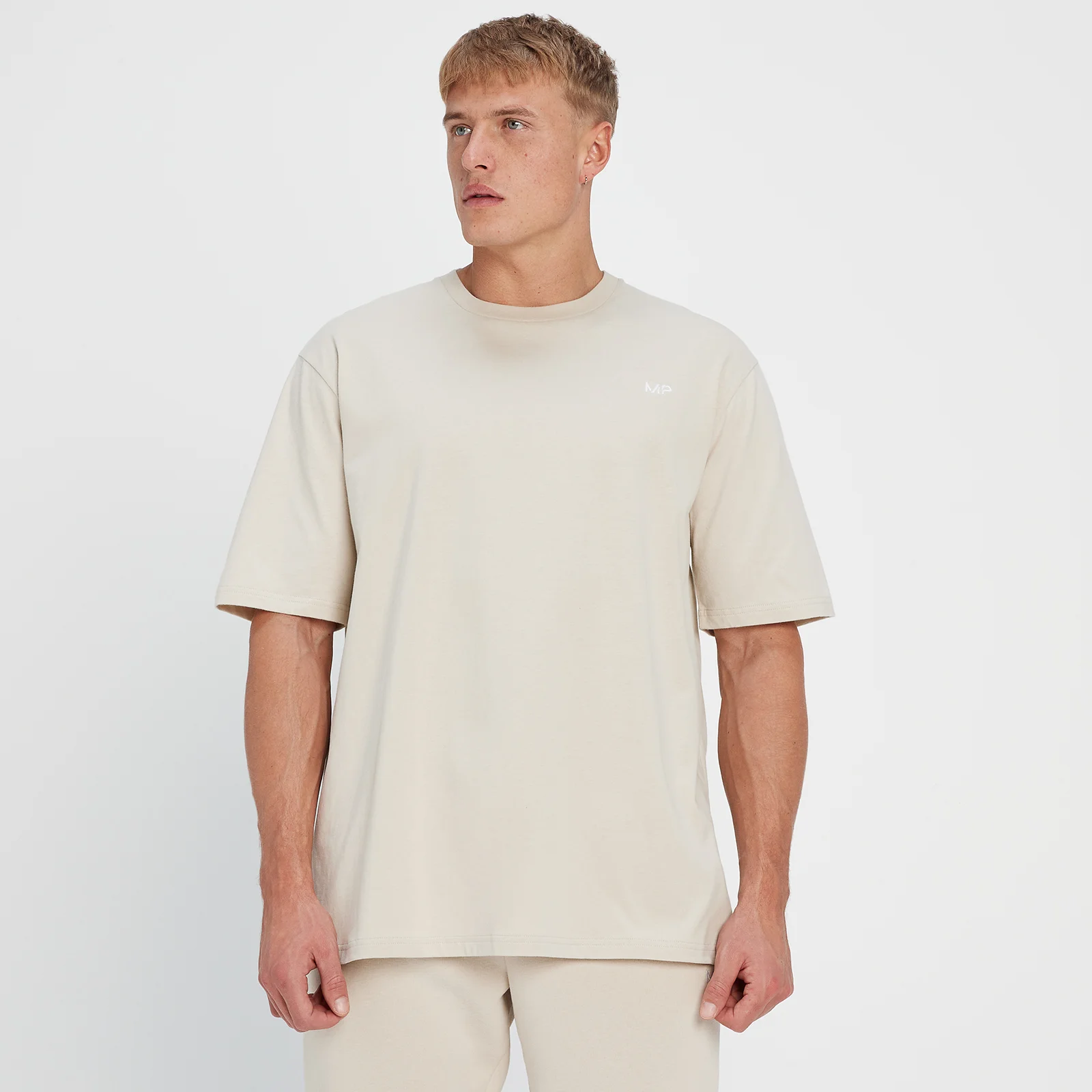 MP Men's Rest Day Oversized T-Shirt - Sand - XXS الصورة 1