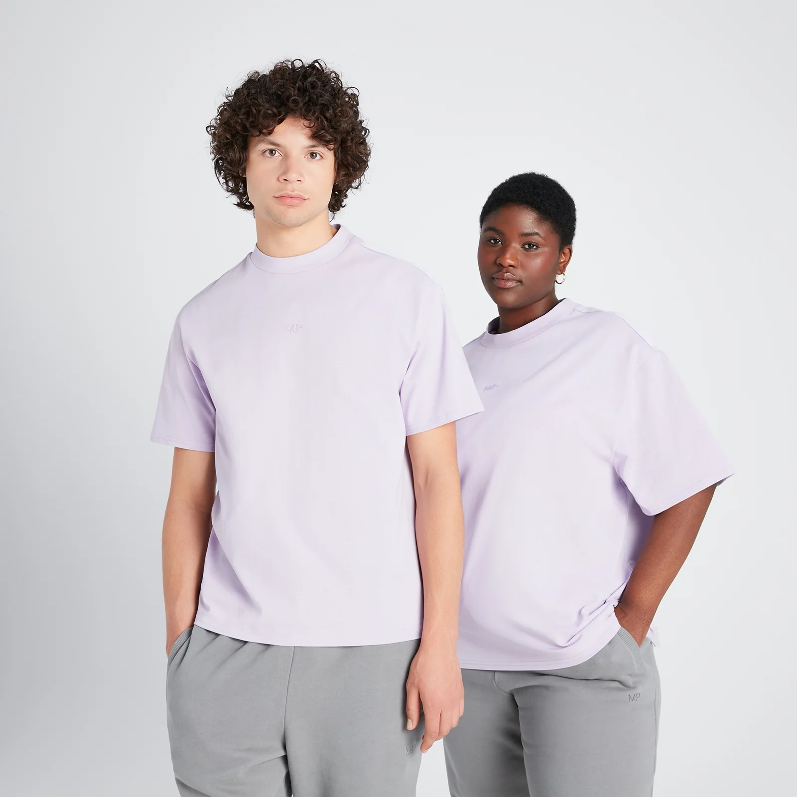 MP Unisex Rest Day Short Sleeve T-Shirt - Pastel Lilac - XXS-XS الصورة 1
