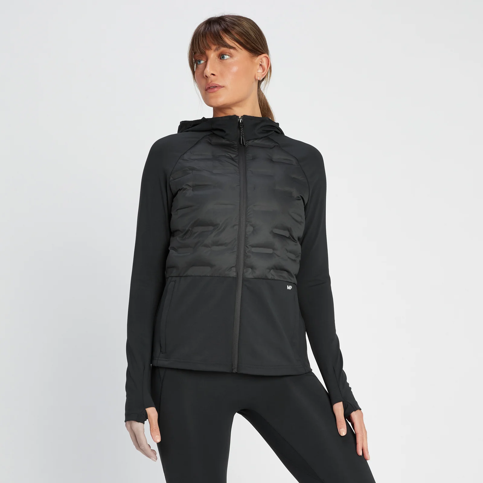 MP Women's Tempo Ultra Padded Jacket - Black - XXS الصورة 1