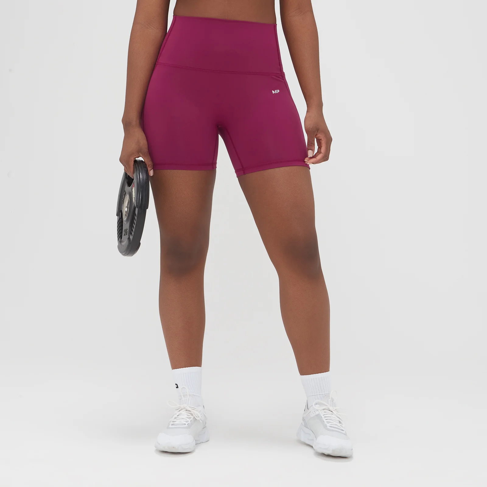 MP Women's Adapt Booty Shorts - Dark Grape - XXS الصورة 1