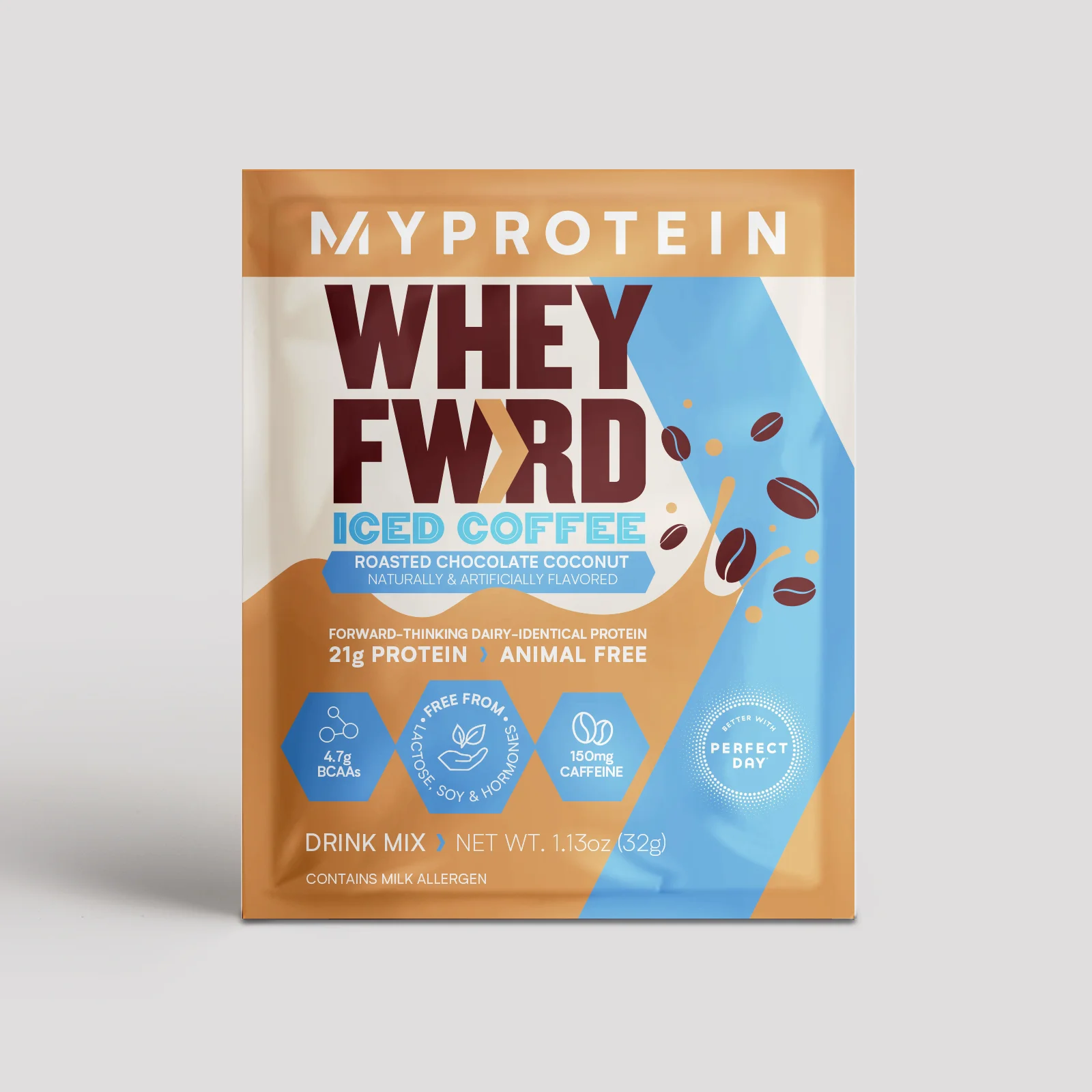 Myprotein Whey Forward, Cold Brew (USA) (Sample) - 1servings - شوكولاتة بجوز الهند الصورة 1