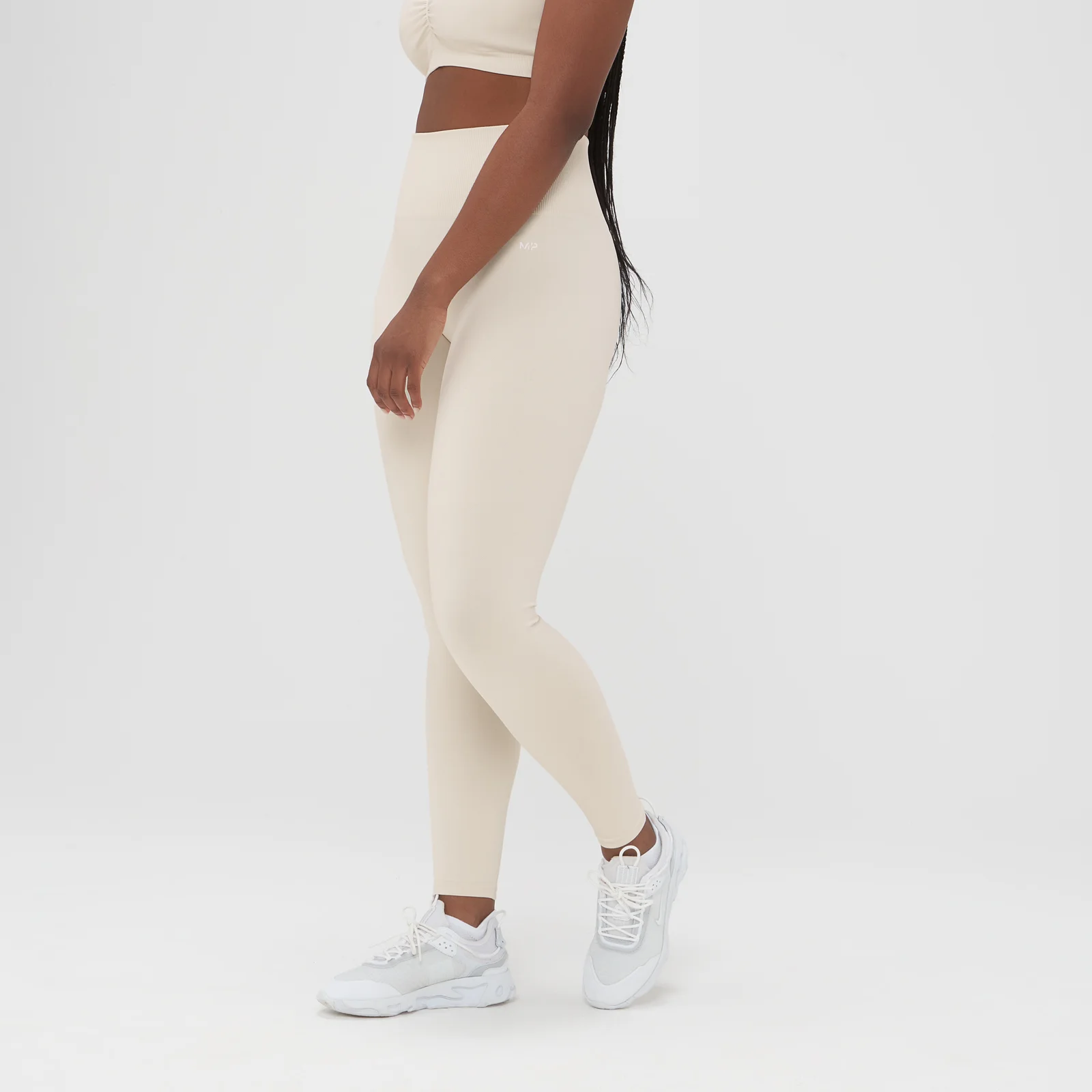 MP Women's Washed Seamless Leggings - Ecru - XS الصورة 1