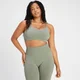 حمّالة صدر Rest Day Seamless Cross Back الرياضية للنساء من MP - باللون الرمادي الداكن