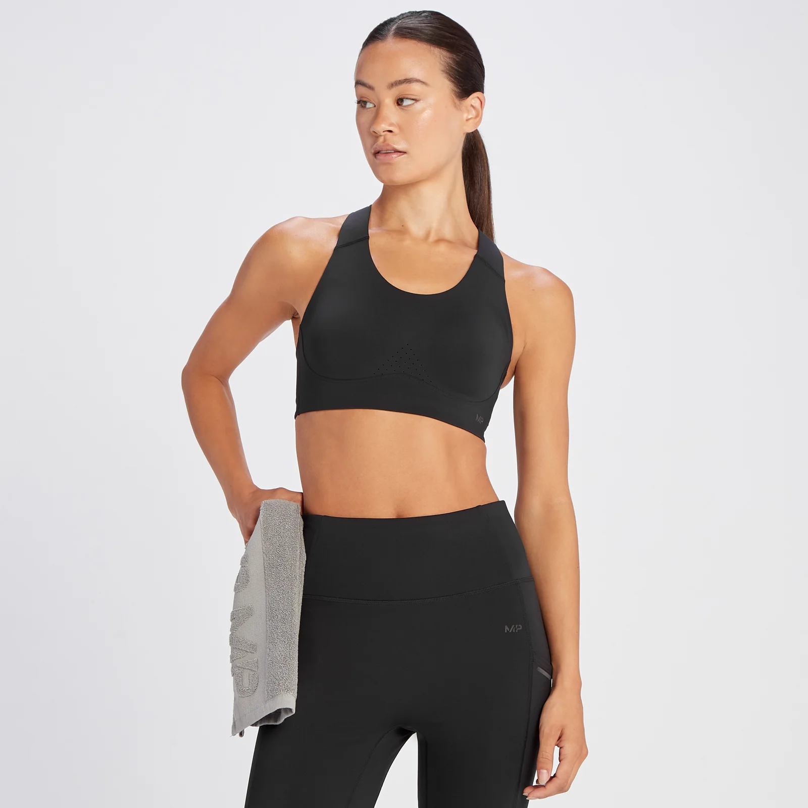 صدرية رياضية Velocity Ultra من MP للسيدات - لون أسود - XS الصورة 1