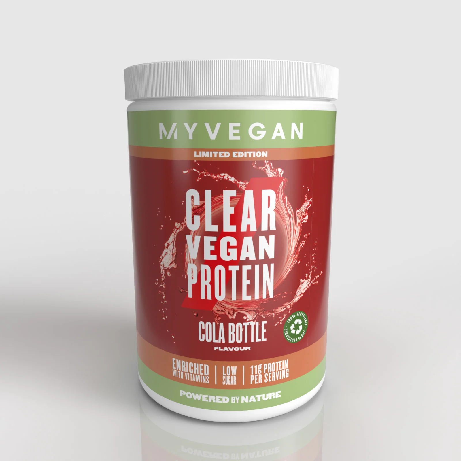Myvegan Clear Vegan Protein, Cola Bottle (WE) (ALT) - 20servings الصورة 1
