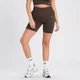 شورت ركوب دراجات Shape بدون درزات خياطة من MP للسيدات - لون بيج داكن