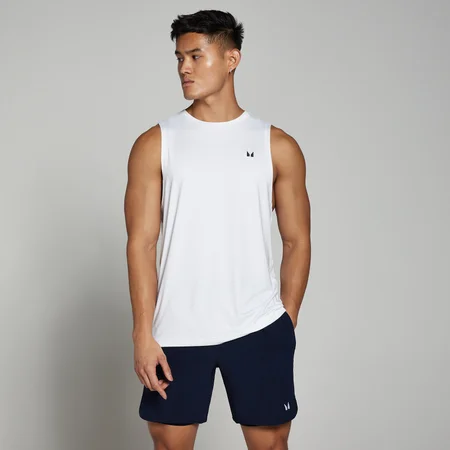 تانك توب رياضي من MP للرجال - لون أبيض