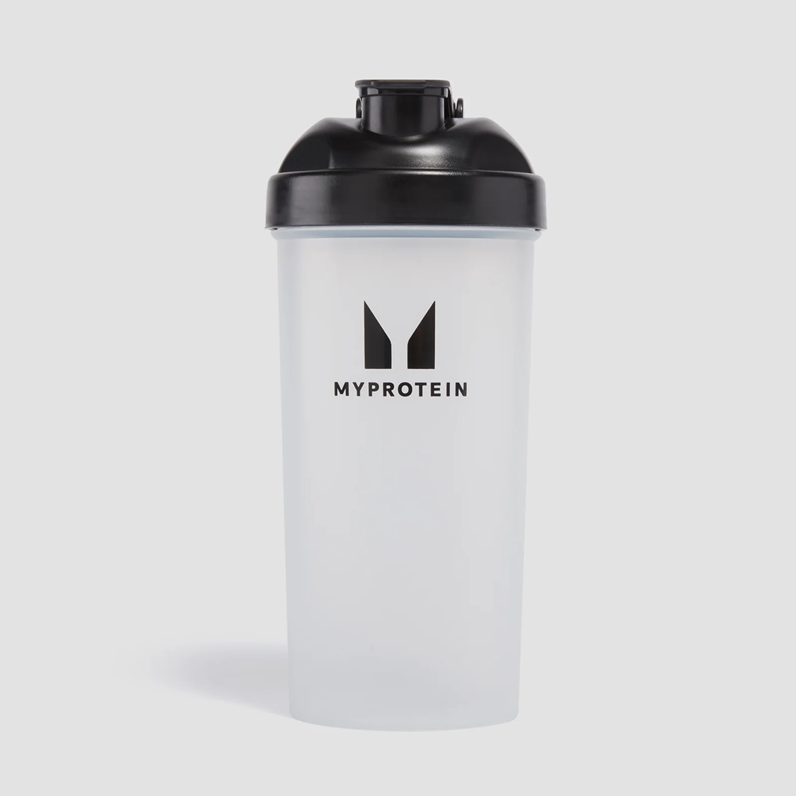زجاجة خفق بلاستيكية من Myprotein - شفافة/ لون أسود الصورة 1